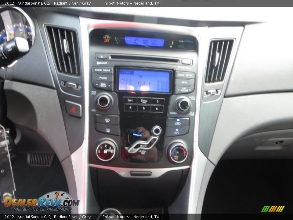 2012 Hyundai Sonata GLS Radiant Silver / Gray Photo #33