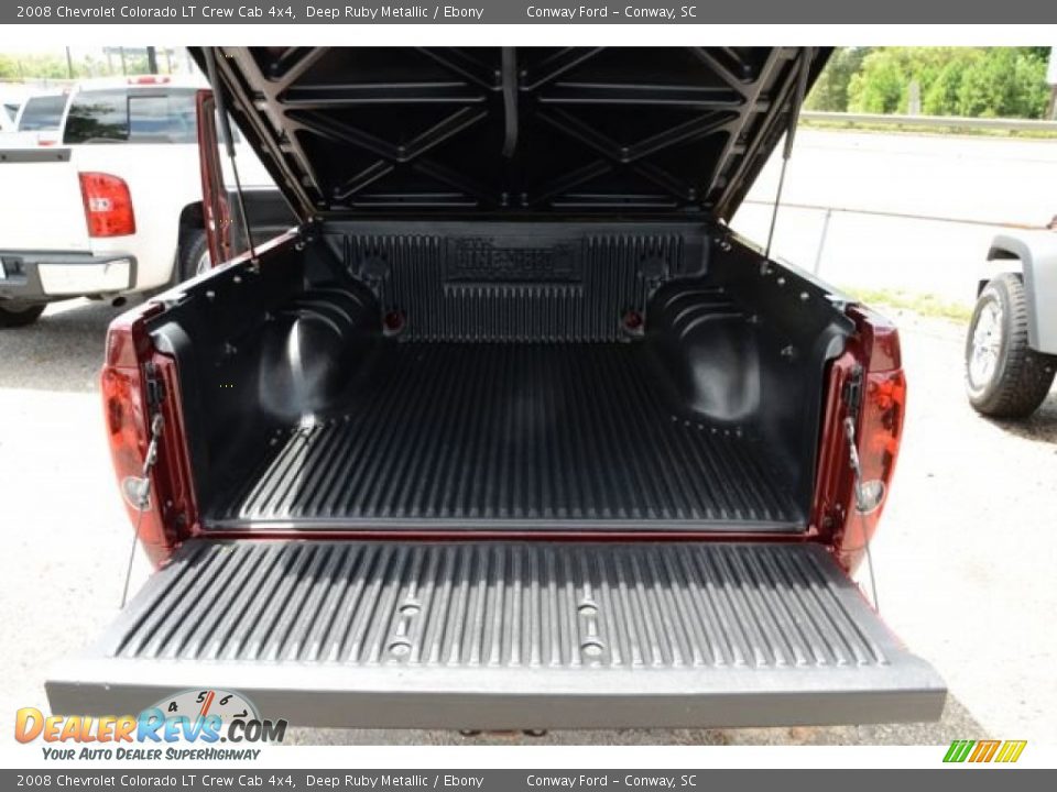2008 Chevrolet Colorado LT Crew Cab 4x4 Deep Ruby Metallic / Ebony Photo #12