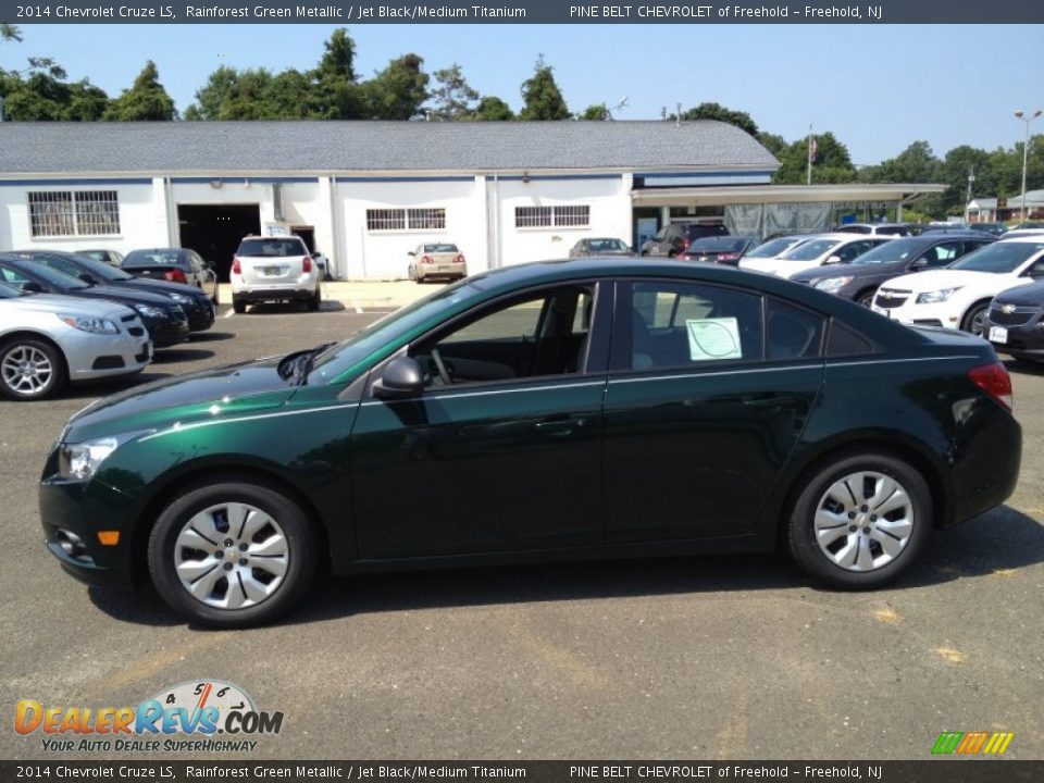 Rainforest Green Metallic 2014 Chevrolet Cruze LS Photo #3