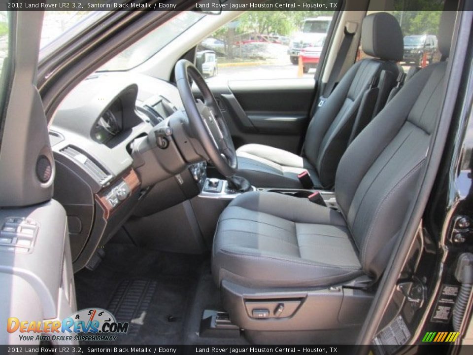 2012 Land Rover LR2 3.2 Santorini Black Metallic / Ebony Photo #2