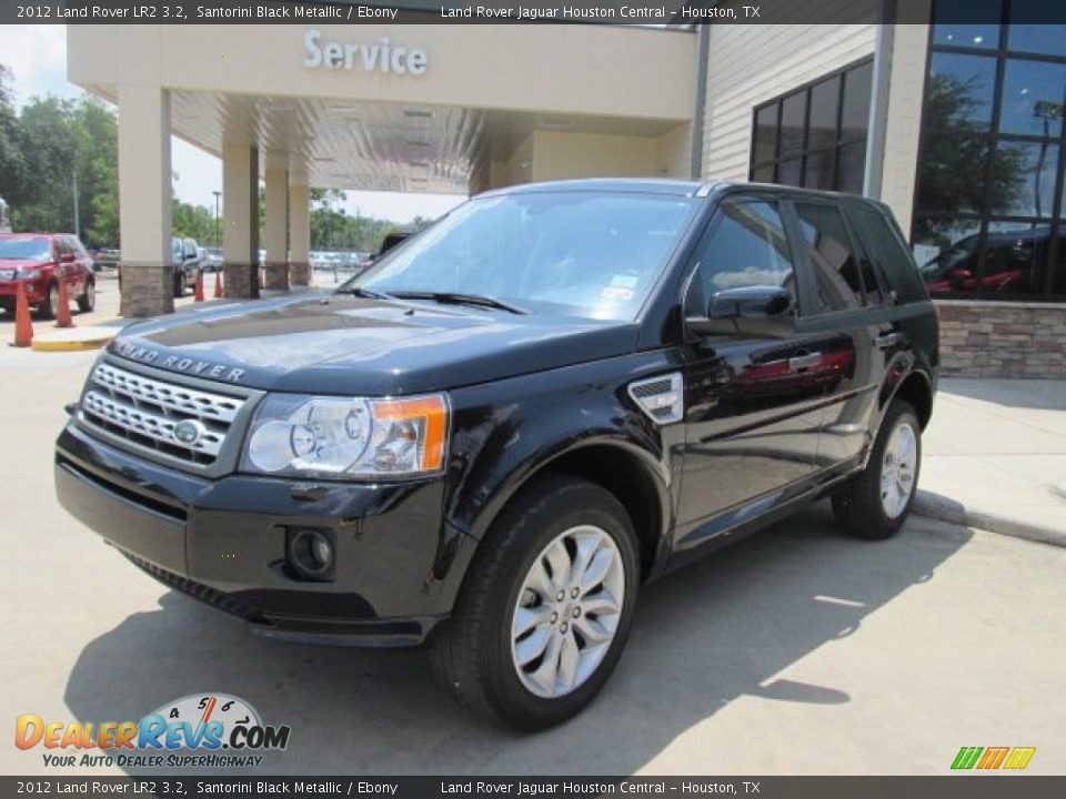 2012 Land Rover LR2 3.2 Santorini Black Metallic / Ebony Photo #6