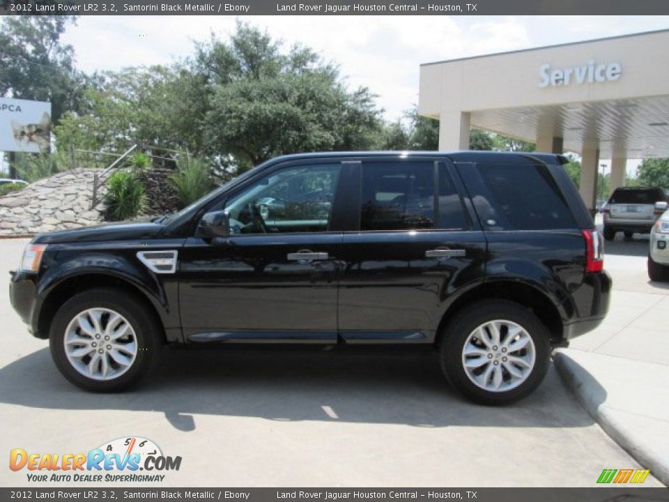 2012 Land Rover LR2 3.2 Santorini Black Metallic / Ebony Photo #7