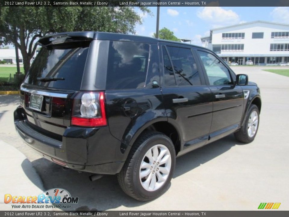 2012 Land Rover LR2 3.2 Santorini Black Metallic / Ebony Photo #11
