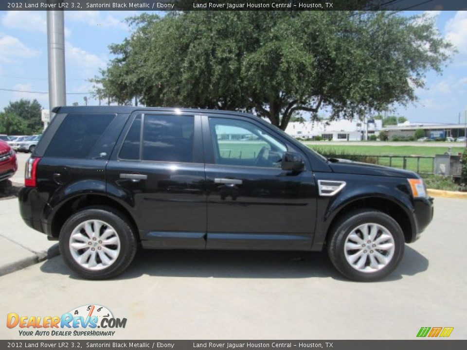 2012 Land Rover LR2 3.2 Santorini Black Metallic / Ebony Photo #12
