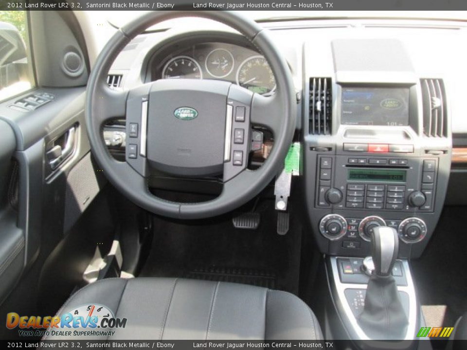 2012 Land Rover LR2 3.2 Santorini Black Metallic / Ebony Photo #13