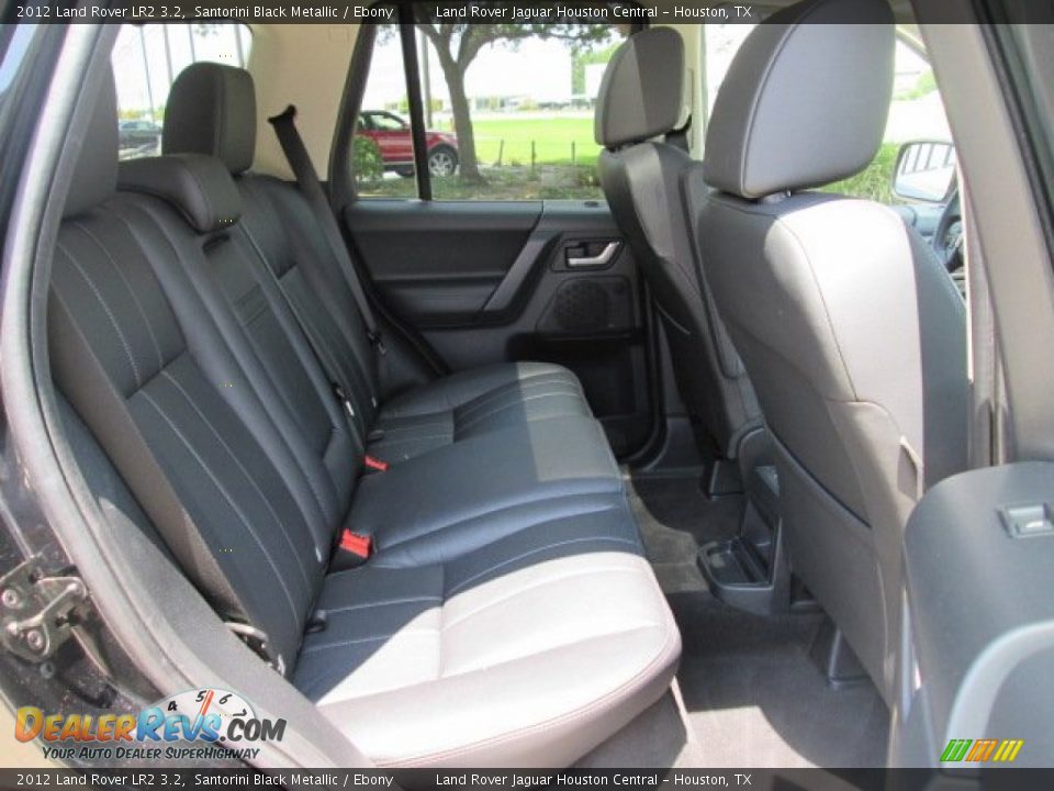 2012 Land Rover LR2 3.2 Santorini Black Metallic / Ebony Photo #17