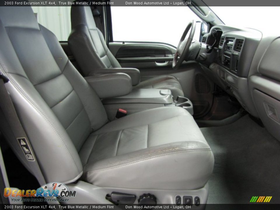 2003 Ford Excursion XLT 4x4 True Blue Metallic / Medium Flint Photo #5