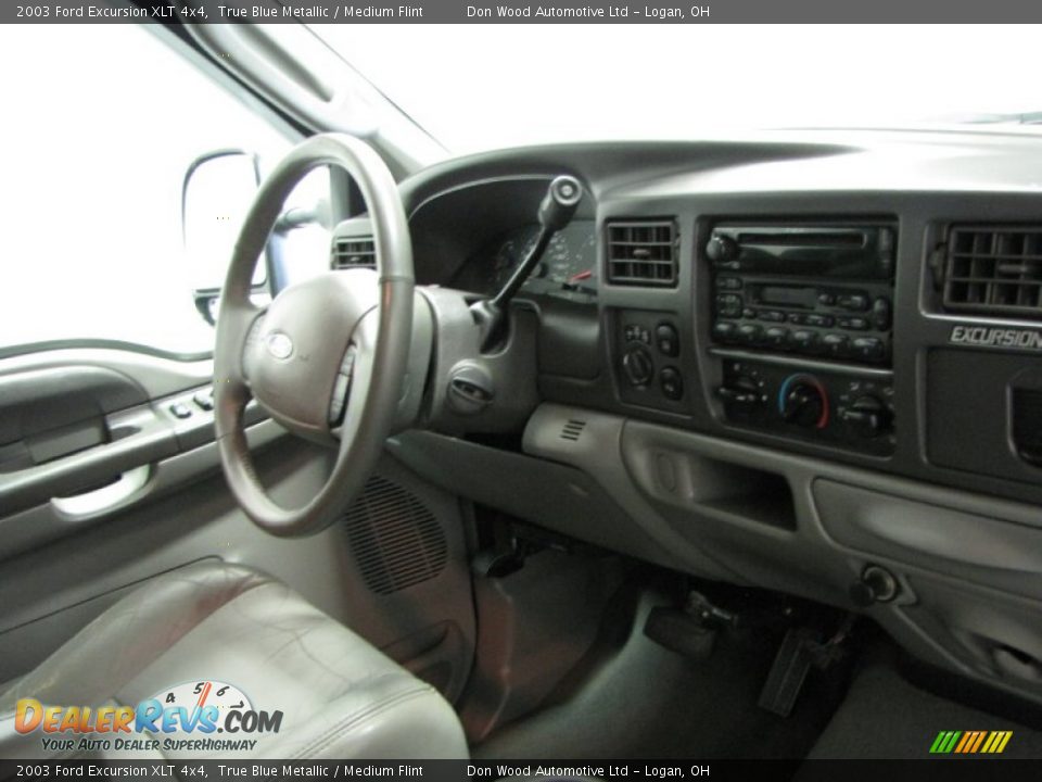 2003 Ford Excursion XLT 4x4 True Blue Metallic / Medium Flint Photo #7