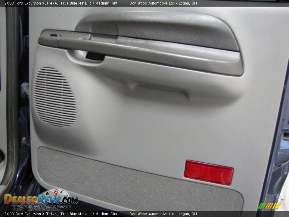 2003 Ford Excursion XLT 4x4 True Blue Metallic / Medium Flint Photo #9