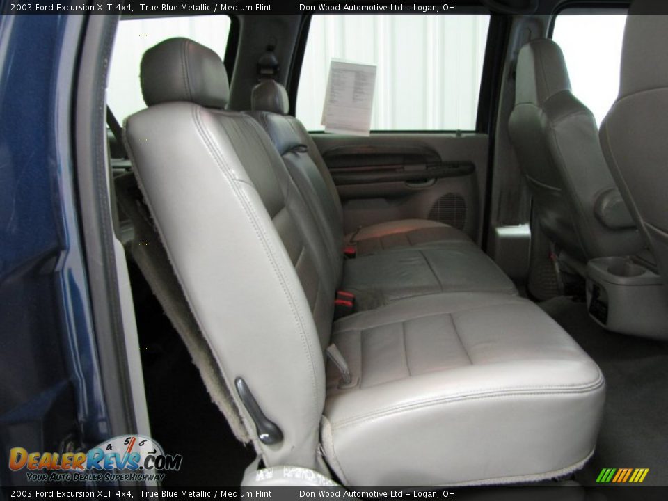 2003 Ford Excursion XLT 4x4 True Blue Metallic / Medium Flint Photo #10