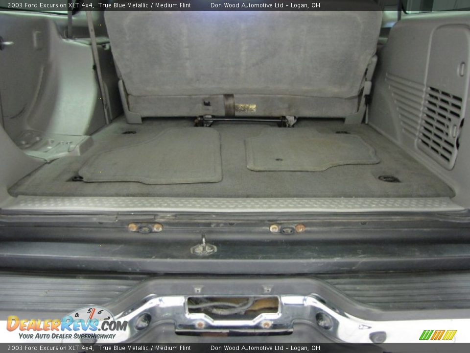2003 Ford Excursion XLT 4x4 True Blue Metallic / Medium Flint Photo #14