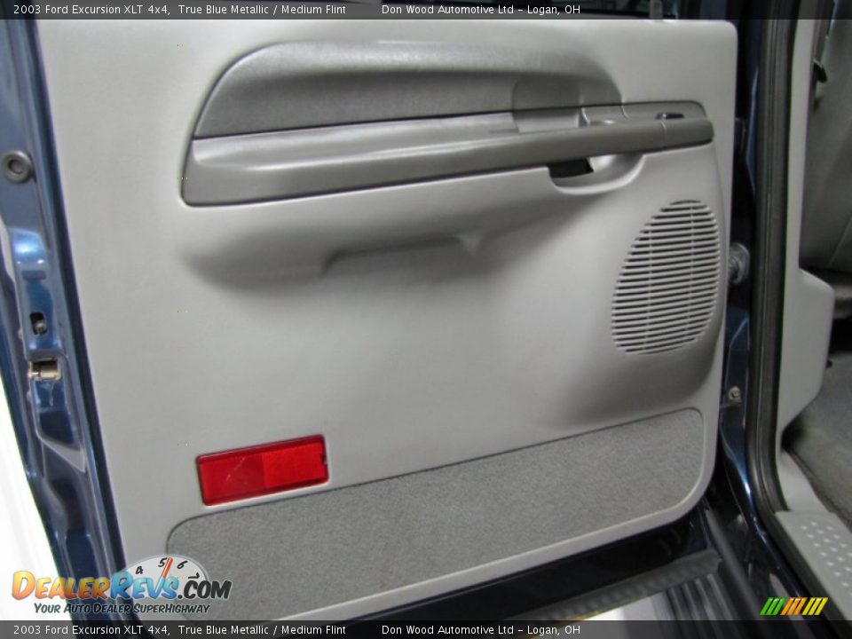 2003 Ford Excursion XLT 4x4 True Blue Metallic / Medium Flint Photo #18