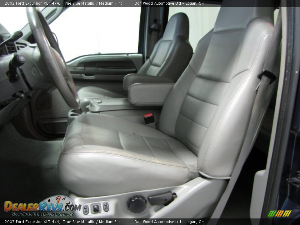 2003 Ford Excursion XLT 4x4 True Blue Metallic / Medium Flint Photo #20