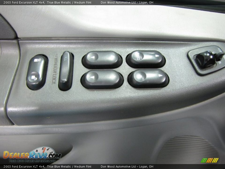 2003 Ford Excursion XLT 4x4 True Blue Metallic / Medium Flint Photo #21