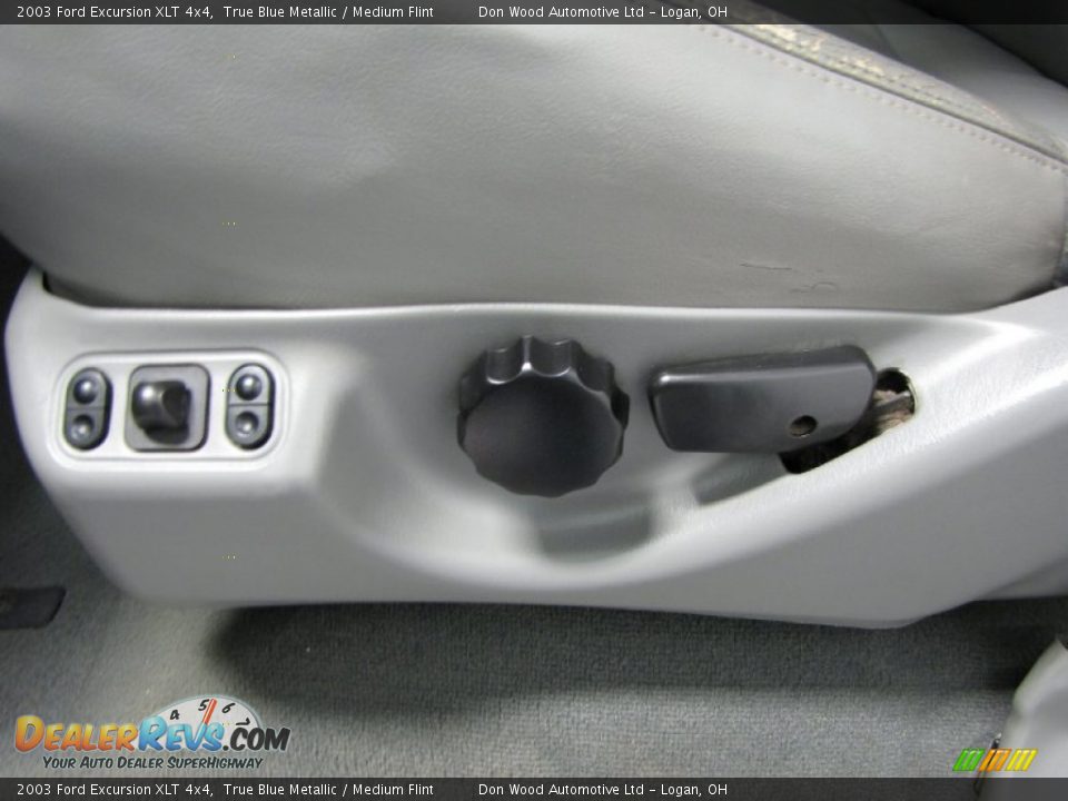 2003 Ford Excursion XLT 4x4 True Blue Metallic / Medium Flint Photo #22