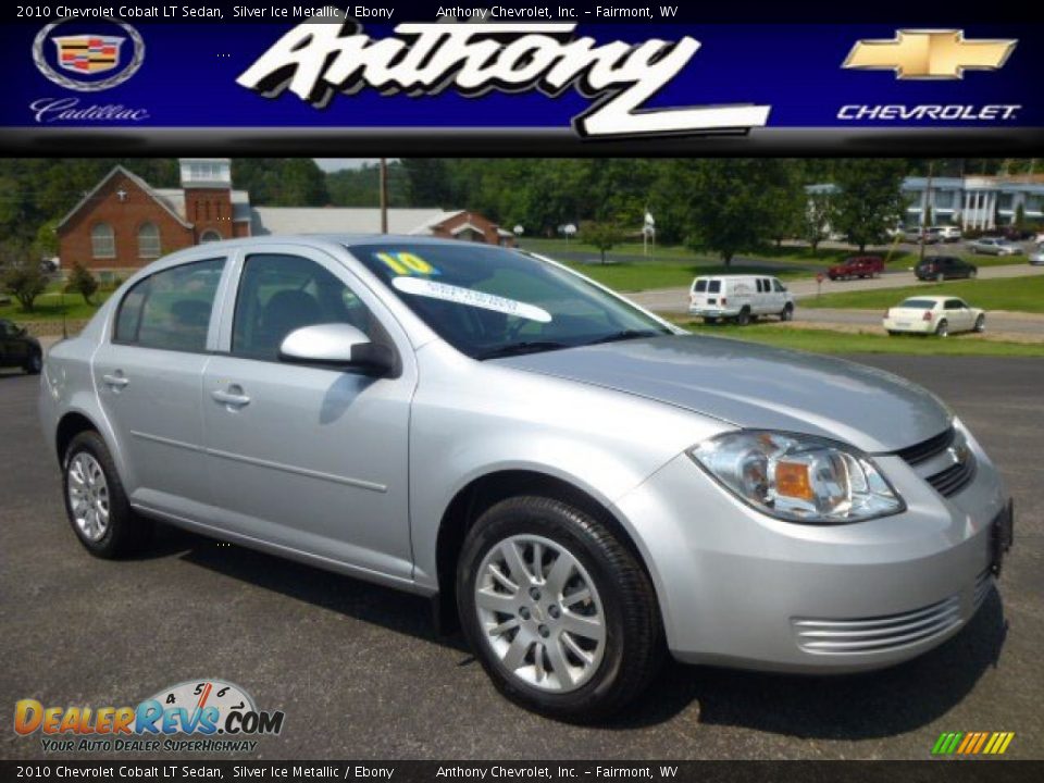 2010 Chevrolet Cobalt LT Sedan Silver Ice Metallic / Ebony Photo #1