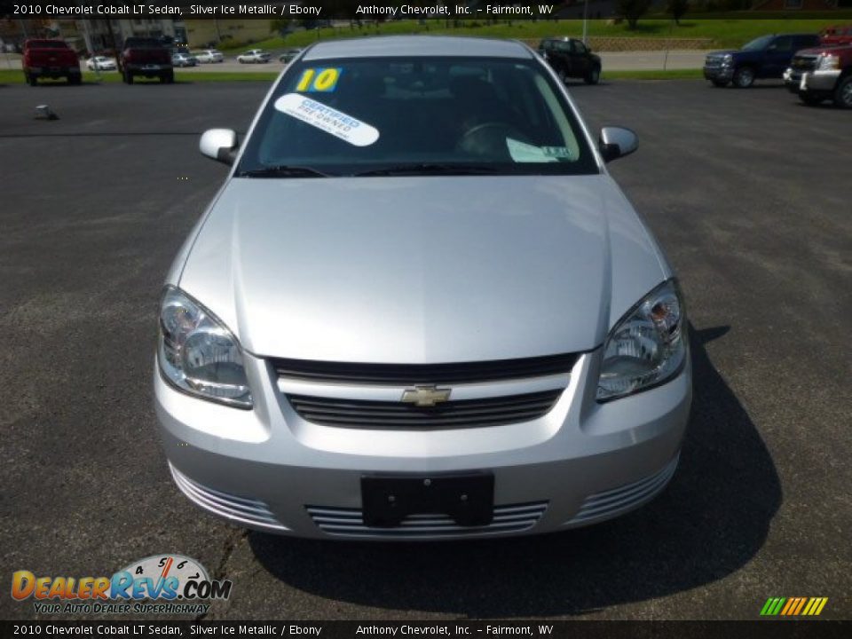 2010 Chevrolet Cobalt LT Sedan Silver Ice Metallic / Ebony Photo #2