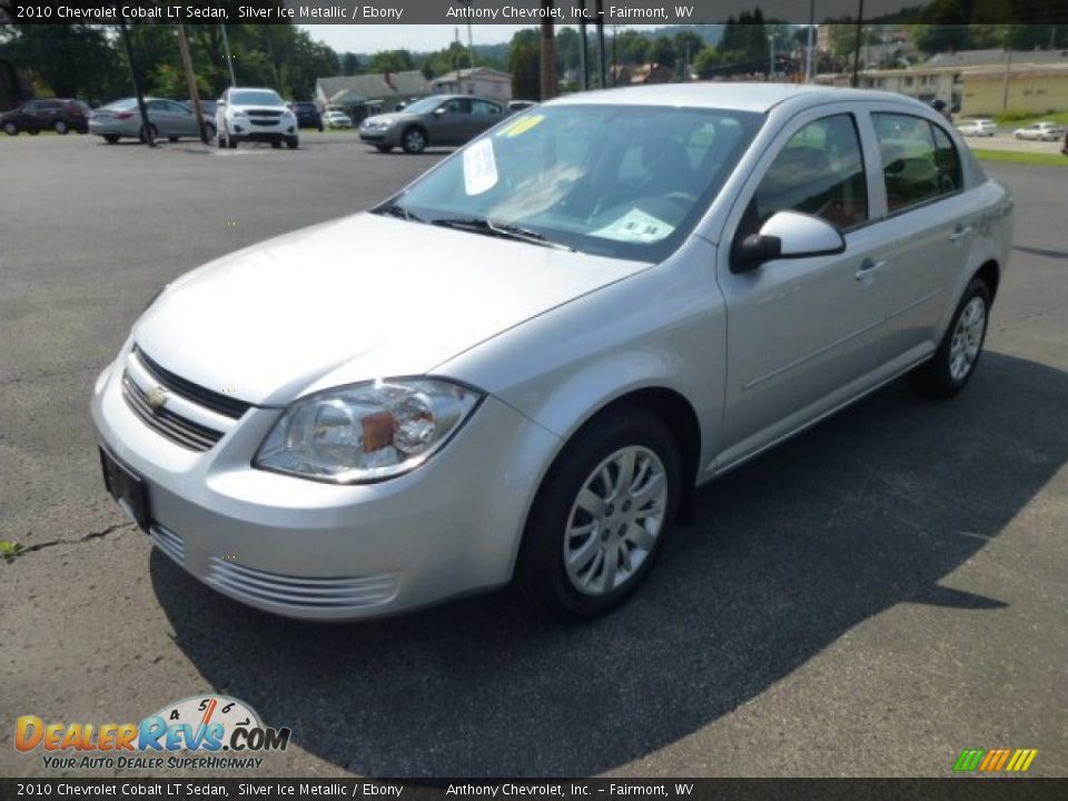 2010 Chevrolet Cobalt LT Sedan Silver Ice Metallic / Ebony Photo #3