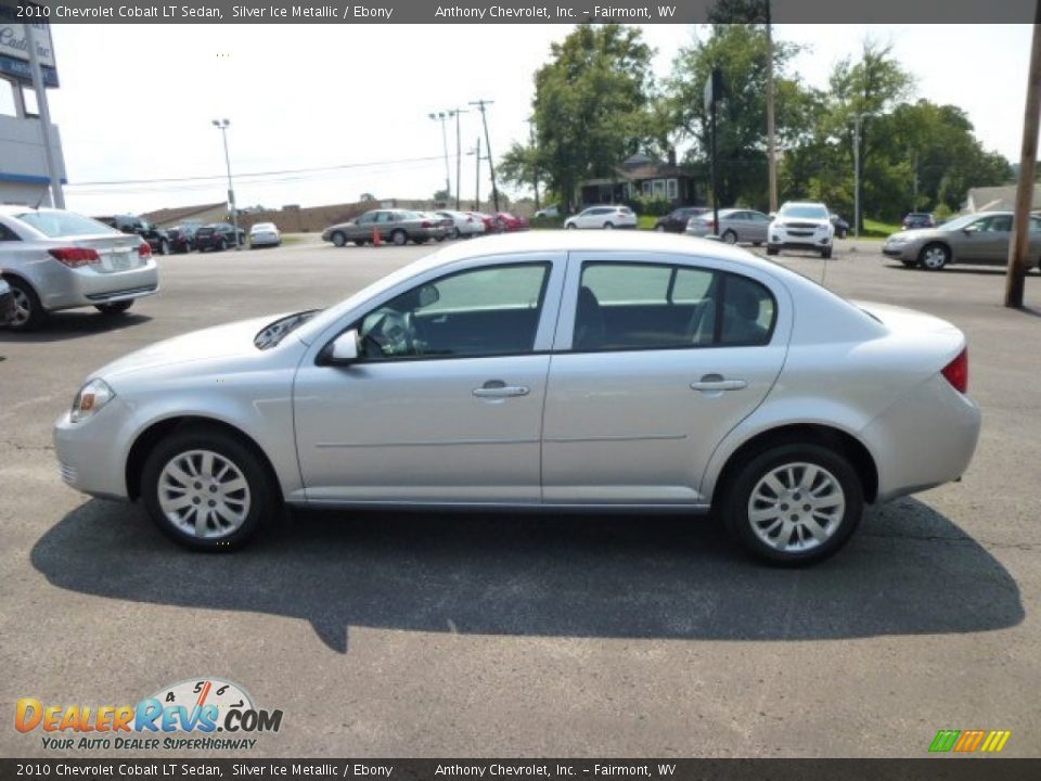 2010 Chevrolet Cobalt LT Sedan Silver Ice Metallic / Ebony Photo #4