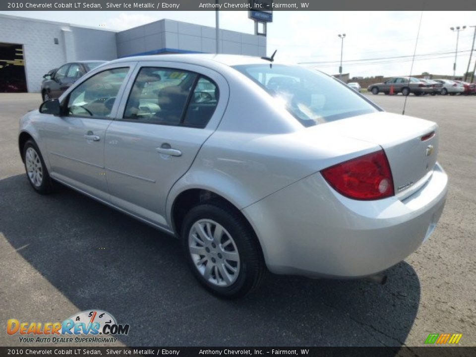 2010 Chevrolet Cobalt LT Sedan Silver Ice Metallic / Ebony Photo #5