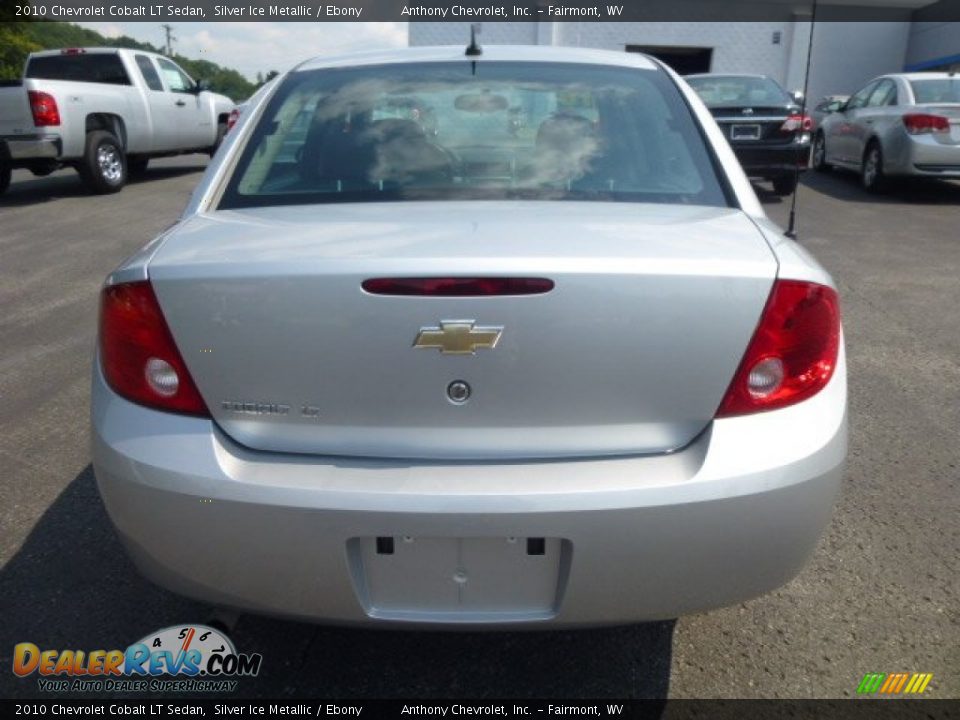 2010 Chevrolet Cobalt LT Sedan Silver Ice Metallic / Ebony Photo #6