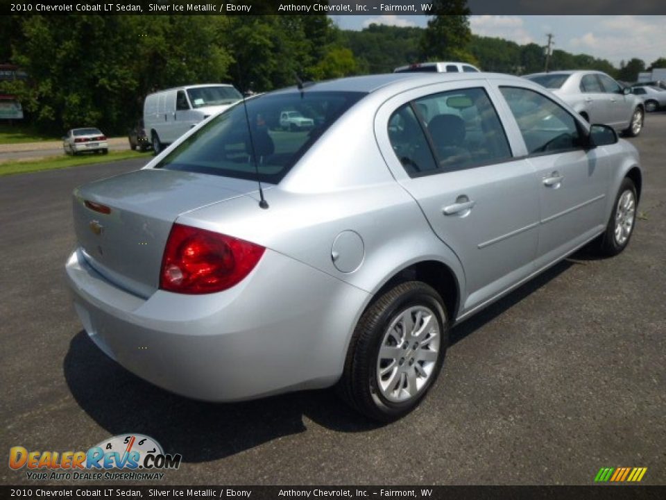 2010 Chevrolet Cobalt LT Sedan Silver Ice Metallic / Ebony Photo #7