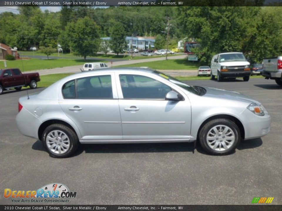 2010 Chevrolet Cobalt LT Sedan Silver Ice Metallic / Ebony Photo #8
