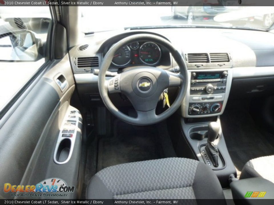 2010 Chevrolet Cobalt LT Sedan Silver Ice Metallic / Ebony Photo #14