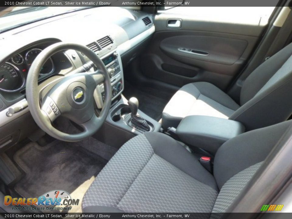 2010 Chevrolet Cobalt LT Sedan Silver Ice Metallic / Ebony Photo #16