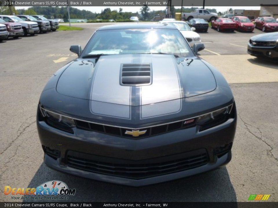 Black 2014 Chevrolet Camaro SS/RS Coupe Photo #2