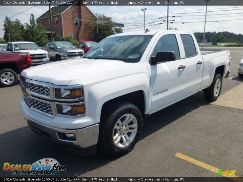 2014 Chevrolet Silverado 1500 LT Double Cab 4x4 Summit White / Jet Black Photo #3