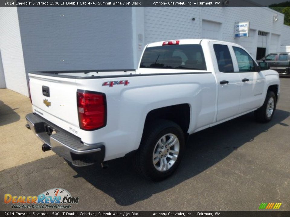 2014 Chevrolet Silverado 1500 LT Double Cab 4x4 Summit White / Jet Black Photo #7