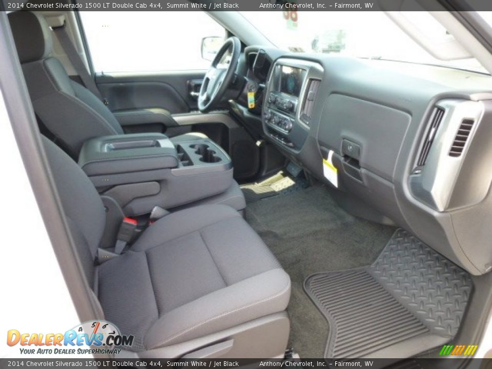 2014 Chevrolet Silverado 1500 LT Double Cab 4x4 Summit White / Jet Black Photo #10