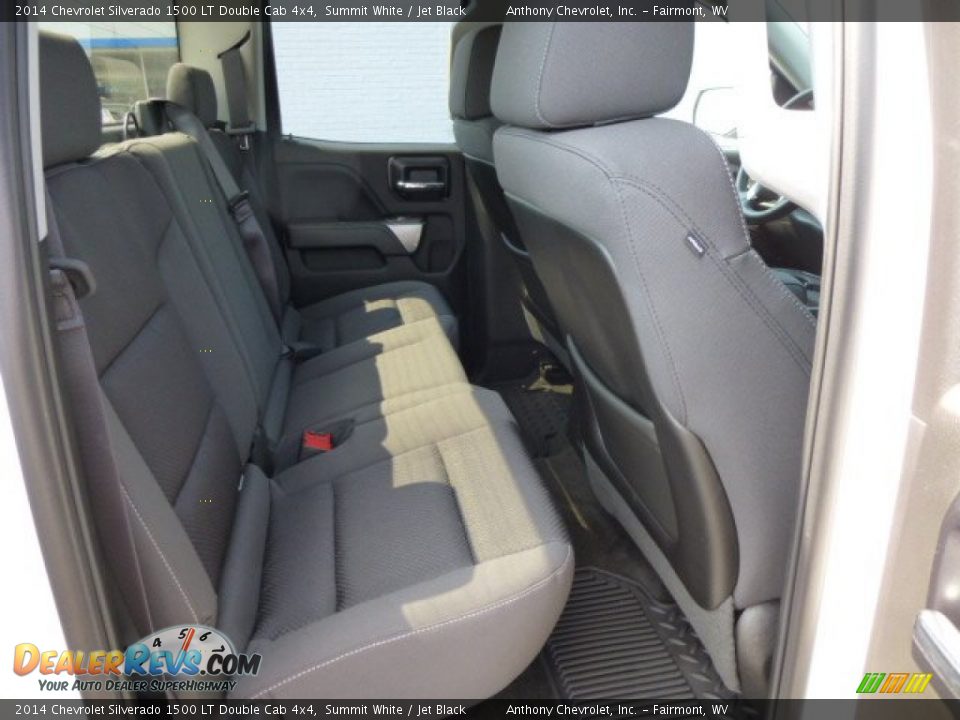 2014 Chevrolet Silverado 1500 LT Double Cab 4x4 Summit White / Jet Black Photo #11