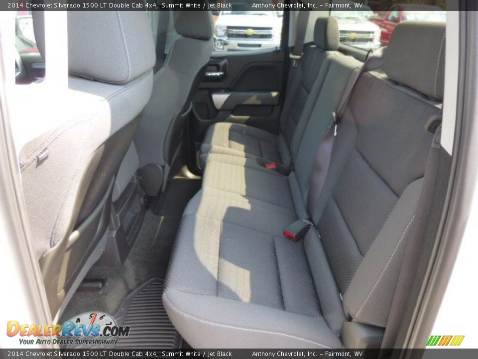 2014 Chevrolet Silverado 1500 LT Double Cab 4x4 Summit White / Jet Black Photo #13