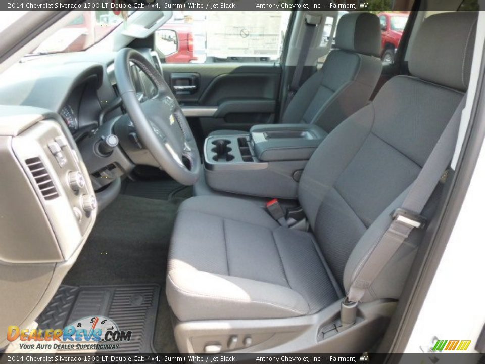 2014 Chevrolet Silverado 1500 LT Double Cab 4x4 Summit White / Jet Black Photo #15
