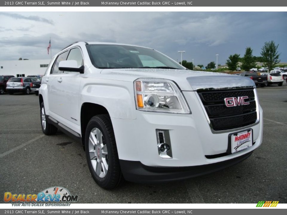 2013 GMC Terrain SLE Summit White / Jet Black Photo #1