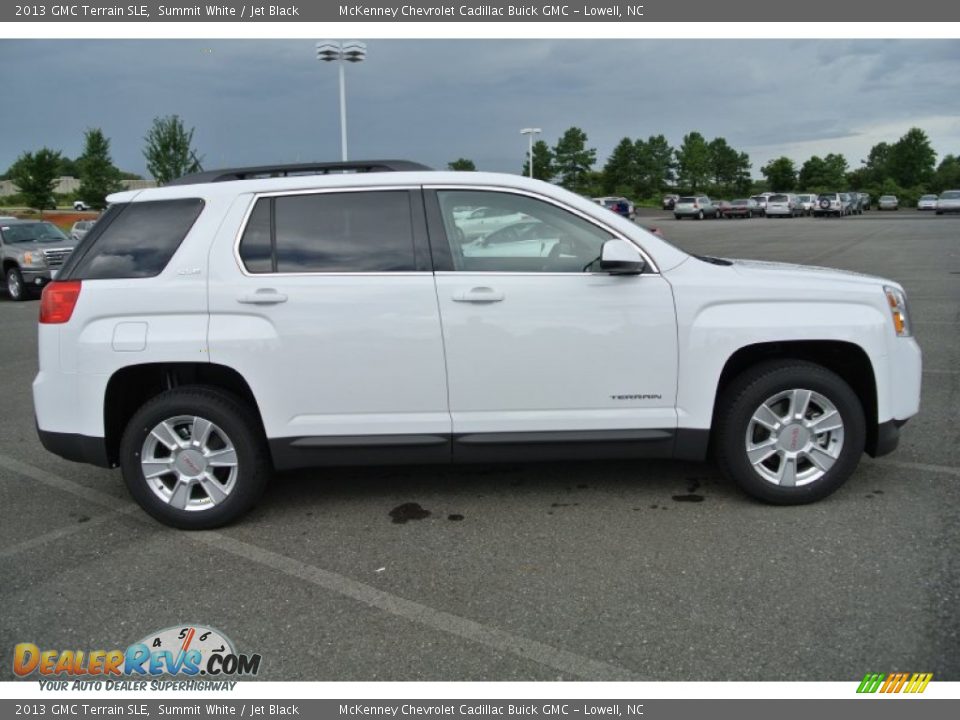 2013 GMC Terrain SLE Summit White / Jet Black Photo #6