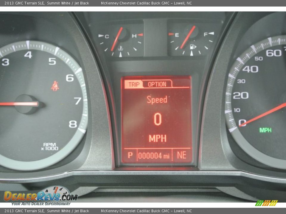 2013 GMC Terrain SLE Summit White / Jet Black Photo #14