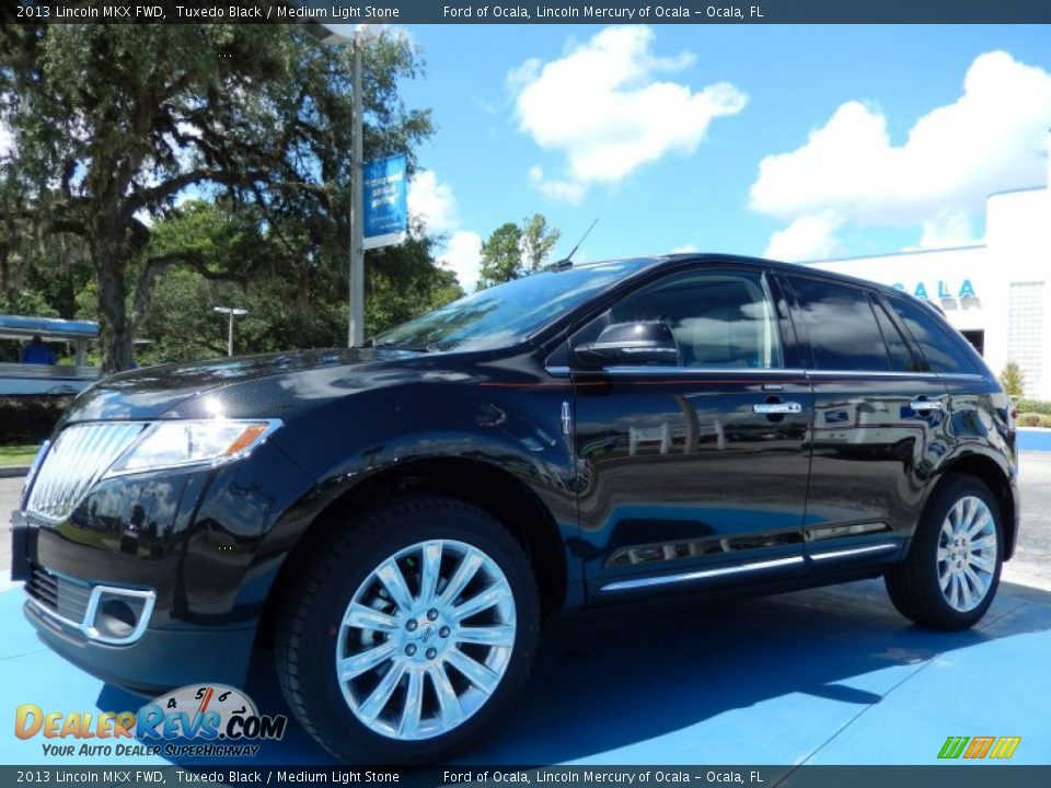 2013 Lincoln MKX FWD Tuxedo Black / Medium Light Stone Photo #1