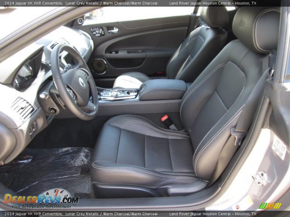 Front Seat of 2014 Jaguar XK XKR Convertible Photo #2
