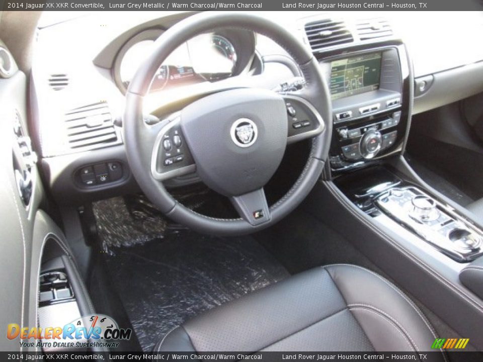 2014 Jaguar XK XKR Convertible Steering Wheel Photo #3