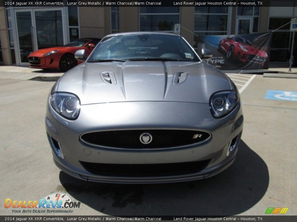 Lunar Grey Metallic 2014 Jaguar XK XKR Convertible Photo #6