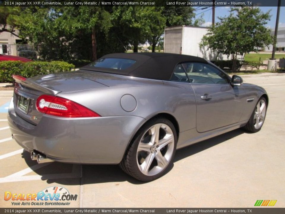Lunar Grey Metallic 2014 Jaguar XK XKR Convertible Photo #10