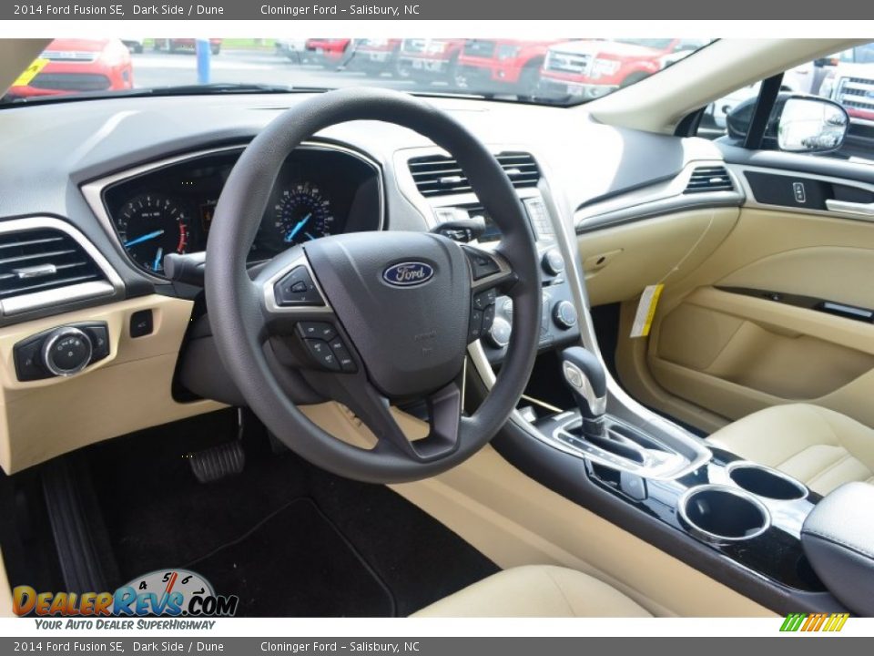 Dune Interior - 2014 Ford Fusion SE Photo #6