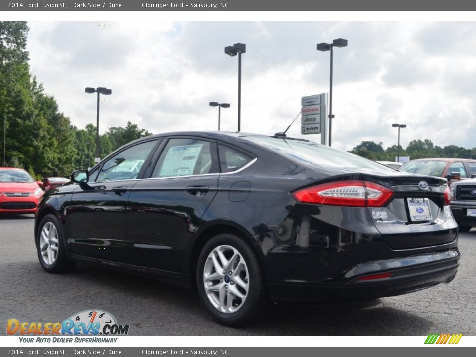 2014 Ford Fusion SE Dark Side / Dune Photo #18