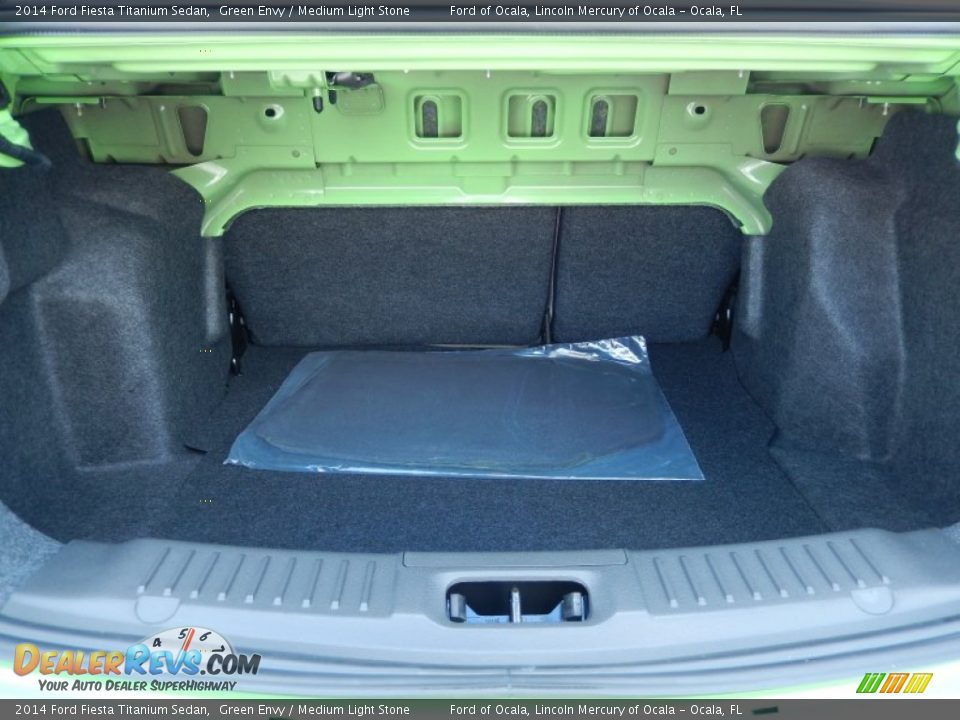 2014 Ford Fiesta Titanium Sedan Trunk Photo #5
