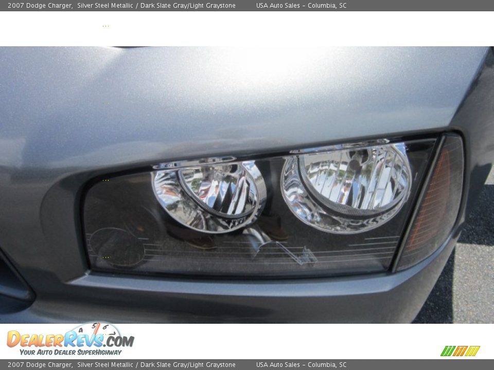 2007 Dodge Charger Silver Steel Metallic / Dark Slate Gray/Light Graystone Photo #7