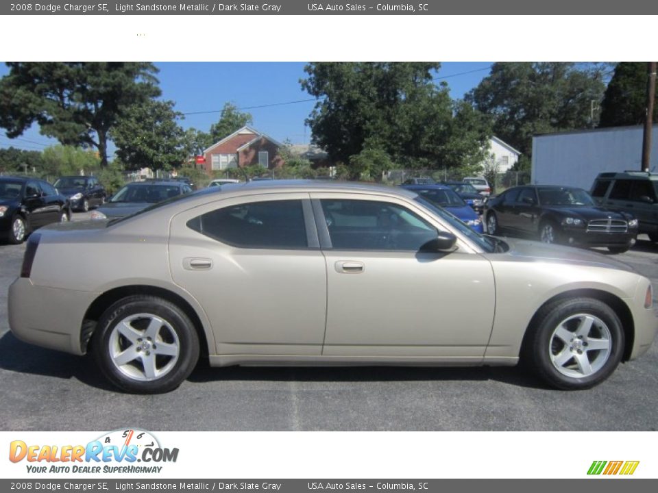 2008 Dodge Charger SE Light Sandstone Metallic / Dark Slate Gray Photo #4