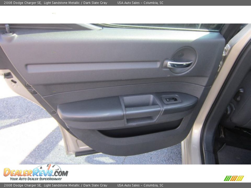 2008 Dodge Charger SE Light Sandstone Metallic / Dark Slate Gray Photo #6